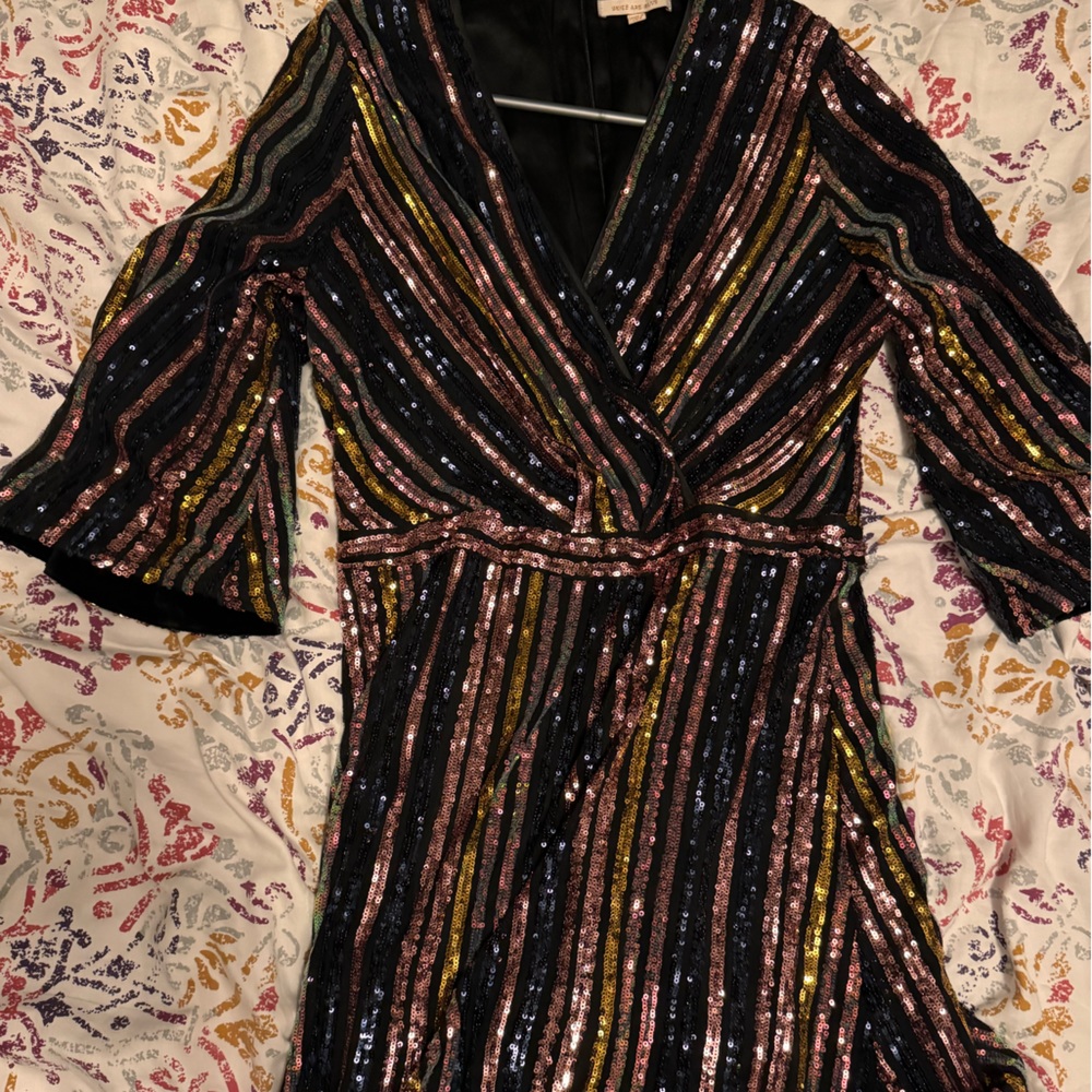 Sparkly, sequin dress